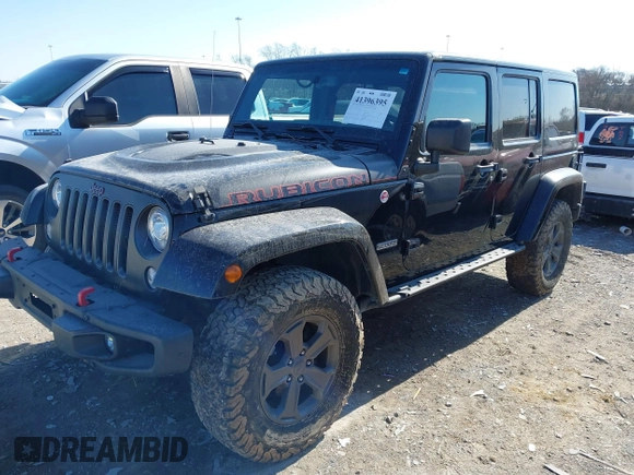 2017 Jeep Wrangler Unlimited Rubicon Recon с VIN 1C4HJWFG0HL737779, выставлен на аукционе IAAI как лот 41396395 с пробегом 125 845 миль миль и . История ставок и продаж доступна на DreamBid. Изображение 17.