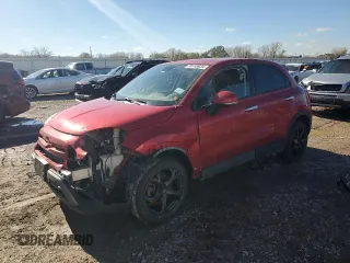 2016 FIAT 500X Trekking Plus with VIN ZFBCFXET3GP376039, listed as a Copart auction lot 78199934 with Not provided miles and Salvage title. Bid and sale history available at DreamBid. Image 1.