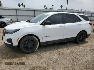 2023 Chevrolet Equinox LS z VIN 3GNAXHEG4PL124359, wystawiony jako Copart lot #51464585 z przebiegiem Nie podano mil oraz Szkoda całkowita • Salvage title. Historia ofert i sprzedaży dostępna na DreamBid. Obrazek 1.