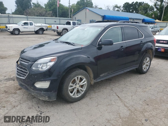 2017 Chevrolet Equinox LT with VIN 2GNALCEK3H6169236, listed as a Copart auction lot 59740984 with 134,283 mi miles and Salvage Title. Bid and sale history available at carsss.com. Image 1.