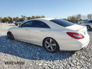 2013 Mercedes-Benz CLS-Class CLS 550 with VIN WDDLJ7DB7DA062919, listed as a Copart auction lot 76883554 with 133,012 mi miles and Salvage Title. Bid and sale history available at carsss.com. Image 2.