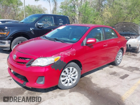 2012 Toyota Corolla L with VIN 2T1BU4EE3CC800424, listed as a IAAI auction lot 42071780 with 204,196 mi miles. Bid and sale history available at carsss.com. Image 17.