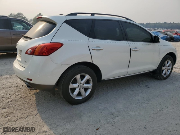 2009 Nissan Murano SL with VIN JN8AZ18U89W021720, listed as a Copart auction lot 50841235 with 182,998 mi miles and Clean Title. Bid and sale history available at carsss.com. Image 3.