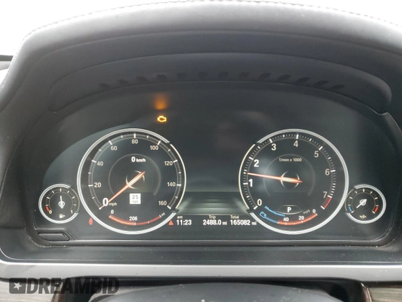 2014 BMW 7 Series ALPINA B7 xDrive with VIN WBAYF8C50ED653383, listed as a Copart auction lot 83451704 with 165,082 mi miles and Salvage Title. Bid and sale history available at DreamBid. Image 9.