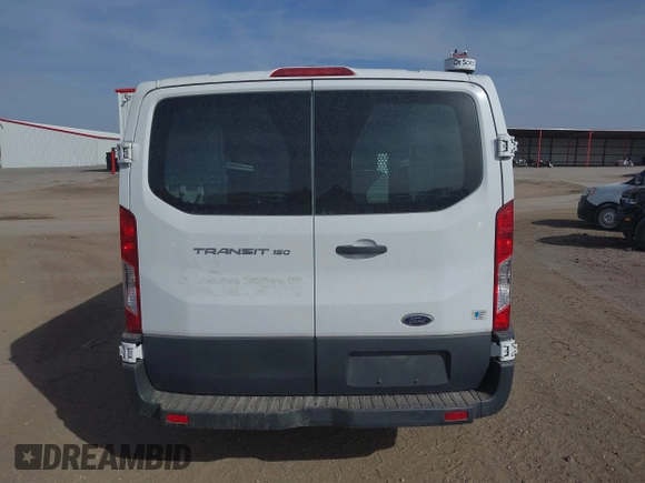 2015 Ford Transit Cargo with VIN 1FTNE1ZM7FKB29711, listed as a IAAI auction lot 41701438 with 169,200 mi miles. Bid and sale history available at carsss.com. Image 16.