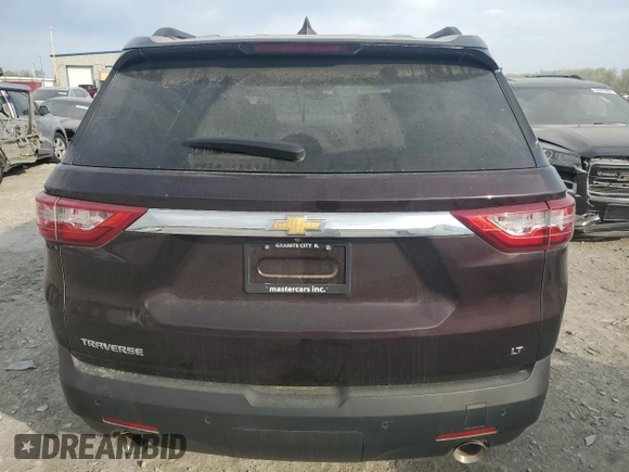 2021 Chevrolet Traverse LT Cloth z VIN 1GNERGKW9MJ253055, wystawiony jako Copart lot #53691895 z przebiegiem 29 608 mil mil oraz Szkoda całkowita • Salvage title. Historia ofert i sprzedaży dostępna na DreamBid. Obrazek 6.