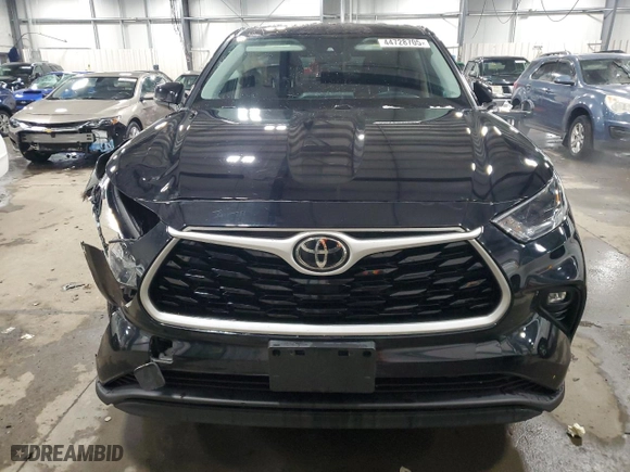 2021 Toyota Highlander L with VIN 5TDBZRBH3MS535784, listed as a Copart auction lot 44728705 with 37,741 mi miles and Non Repairable. Bid and sale history available at carsss.com. Image 5.