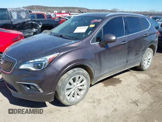 2017 Buick Envision Essence with VIN LRBFXDSA4HD152109, listed as a IAAI auction lot 41718708 with 134,784 mi miles and . Bid and sale history available at carsss.com. Image 2.