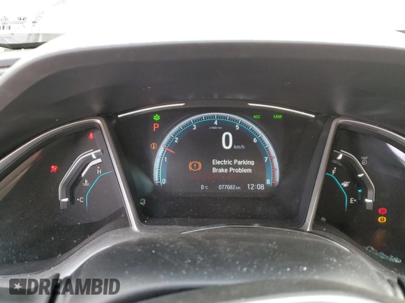 2021 Honda Civic Sedan EX with VIN 2HGFC2F70MH003159, listed as a Copart auction lot 42531265 with 77,082 mi miles and Salvage Title. Bid and sale history available at carsss.com. Image 9.