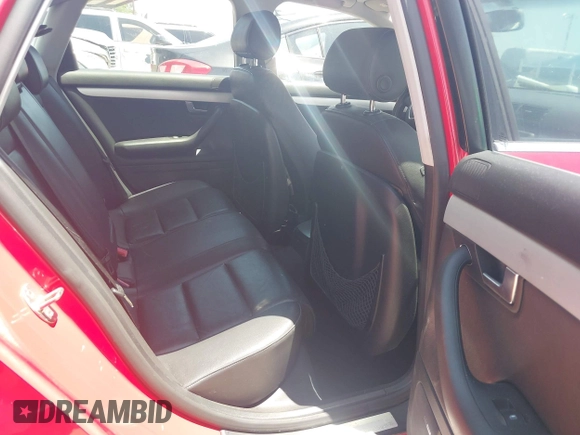 2007 Audi A4 2.0T with VIN WAUDF78E17A238885, listed as a IAAI auction lot 42255785 with 184,495 mi miles and . Bid and sale history available at DreamBid. Image 8.