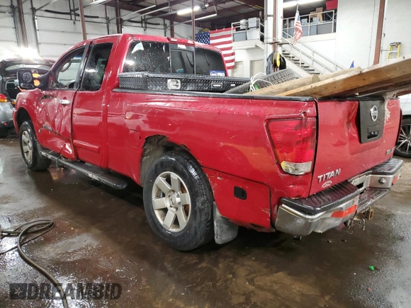 2005 Nissan Titan SE z VIN 1N6AA06BX5N502595, wystawiony jako Copart lot #85888184 z przebiegiem 231 851 mil mil oraz Nie do naprawy • Non repairable. Historia ofert i sprzedaży dostępna na DreamBid. Obrazek 2.