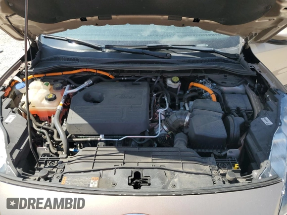 2020 Ford Escape Titanium Hybrid with VIN 1FMCU0DZXLUA07024, listed as a Copart auction lot 61547795 with 36,965 mi miles and Salvage title. Bid and sale history available at DreamBid. Image 12.