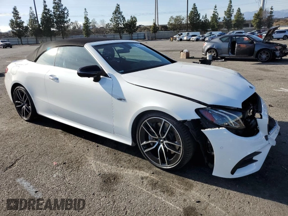 2019 Mercedes-Benz E 53 AMG with VIN WDD1K6BB0KF083452, listed as a Copart auction lot 38613934 with 14,655 mi miles and . Bid and sale history available at DreamBid. Image 4.
