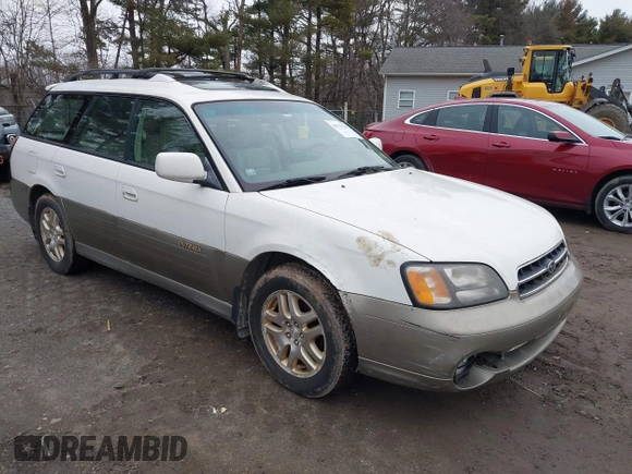 2000 Subaru Legacy Outback Limited with VIN 4S3BH686XY7627644, listed as a IAAI auction lot 41727147 with 182,343 mi miles and . Bid and sale history available at DreamBid. Image 1.