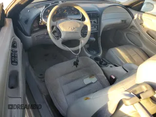 1998 Ford Mustang with VIN 1FAFP4444WF212096, listed as a Copart auction lot 87106074 with 107,664 mi miles and Clean Title. Bid and sale history available at carsss.com. Image 8.
