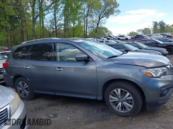 2018 Nissan Pathfinder SL with VIN 5N1DR2MN2JC641929, listed as a IAAI auction lot 42007326 with 176,024 mi miles. Bid and sale history available at carsss.com. Image 13.