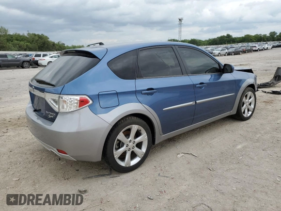 2008 Subaru Impreza Wagon (Natl) Outback Sport with VIN JF1GH63618H800772, listed as a Copart auction lot 52334034 with 38,384 mi miles and Salvage Title. Bid and sale history available at carsss.com. Image 3.