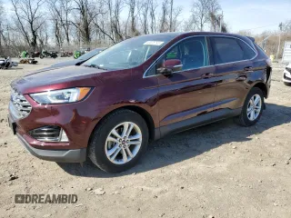 2019 Ford Edge SEL with VIN 2FMPK3J91KBB74051, listed as a Copart auction lot 49826795 with 74,119 mi miles and Salvage Title. Bid and sale history available at carsss.com. Image 1.