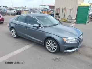 2015 Audi A3 1.8T Premium with VIN WAUACGFF1F1004798, listed as a IAAI auction lot 42078500 with 89,747 mi miles. Bid and sale history available at carsss.com. Image 1.