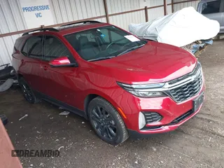 2022 Chevrolet Equinox RS with VIN 2GNAXMEV8N6142338, listed as a IAAI auction lot 42205688 with 43,099 mi miles and . Bid and sale history available at DreamBid. Image 1.