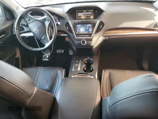 2017 Acura MDX Sport Hybrid w/Advance Pkg with VIN 5FRYD7H79HB000267, listed as a Copart auction lot 76016714 with 101,616 mi miles and Salvage Title. Bid and sale history available at carsss.com. Image 8.