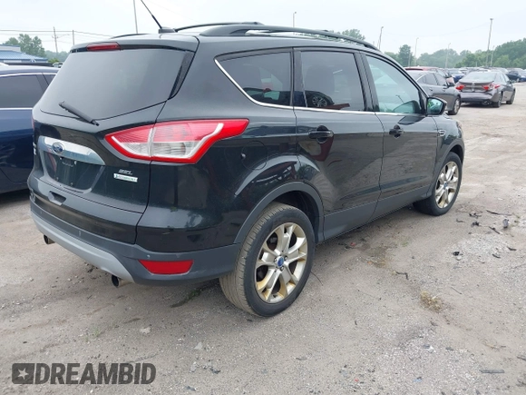 2013 Ford Escape SEL with VIN 1FMCU0HX0DUD09416, listed as a IAAI auction lot 42669178 with 150,575 mi miles and . Bid and sale history available at DreamBid. Image 4.