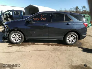 2019 Chevrolet Equinox LS with VIN 3GNAXHEV9KL240938, listed as a IAAI auction lot 41821748 with 115,641 mi miles. Bid and sale history available at carsss.com. Image 14.