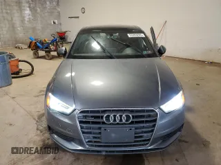 2015 Audi A3 Premium with VIN WAUBFGFF1F1093638, listed as a Copart auction lot 53993265 with 81,538 mi miles and Salvage title. Bid and sale history available at DreamBid. Image 5.