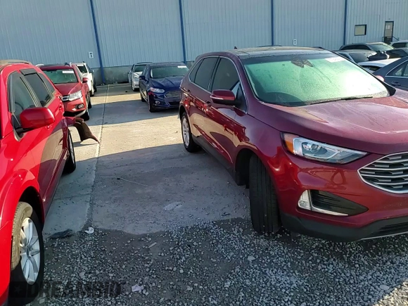 2019 Ford Edge SEL with VIN 2FMPK4J94KBC45779, listed as a Copart auction lot 57243075 with 48,239 mi miles and Salvage title. Bid and sale history available at DreamBid. Image 15.