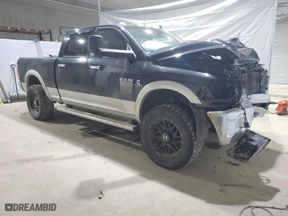 2013 Ram 2500 Laramie with VIN 3C6UR5FL9DG538565, listed as a Copart auction lot 47605065 with 246,071 mi miles and Salvage Title. Bid and sale history available at carsss.com. Image 4.