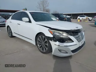 2014 Hyundai Genesis R-Spec z VIN KMHGC4DH4EU264721, wystawiony jako IAAI lot #41739482 z przebiegiem 120 452 mil mil oraz . Historia ofert i sprzedaży dostępna na DreamBid. Obrazek 1.