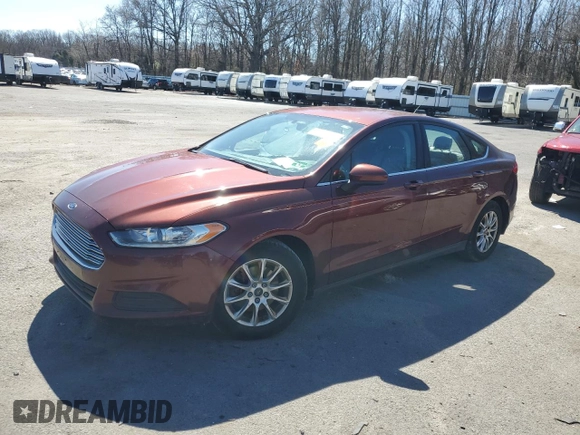 2016 Ford Fusion S with VIN 3FA6P0G73GR154548, listed as a Copart auction lot 49657295 with 156,753 mi miles and Salvage Title. Bid and sale history available at carsss.com. Image 1.