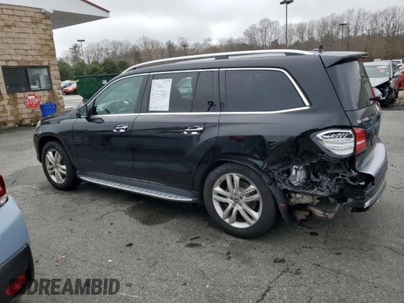 2017 Mercedes-Benz GLS 450 with VIN 4JGDF6EE9HA979557, listed as a Copart auction lot 49024464 with 77,020 mi miles and . Bid and sale history available at DreamBid. Image 2.
