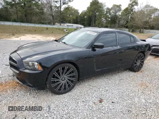 2012 Dodge Charger Police with VIN 2C3CDXAT2CH145211, listed as a Copart auction lot 87864395 with 149,785 mi miles and Salvage Title. Bid and sale history available at carsss.com. Image 1.