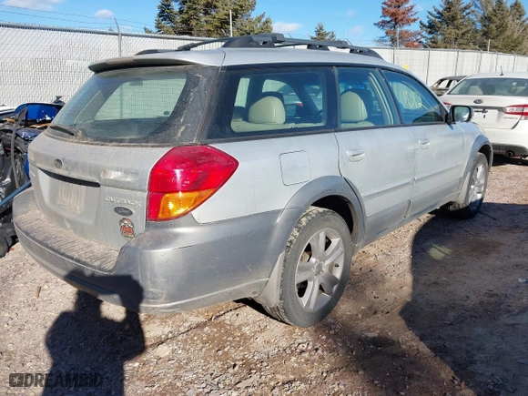 2006 Subaru Legacy Wagon Outback 3.0 R L.L. Bean with VIN 4S4BP86C764334012, listed as a IAAI auction lot 41411012 with 127,946 mi miles. Bid and sale history available at carsss.com. Image 4.