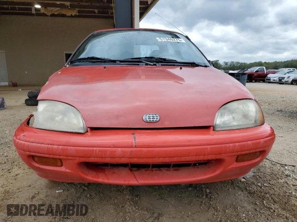 1995 Chevrolet Metro with VIN 2C1MR2261S6713131, listed as a Copart auction lot 51346275 with 166,211 mi miles and Salvage Title. Bid and sale history available at DreamBid. Image 5.
