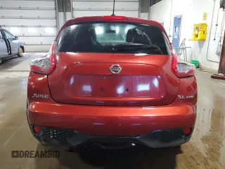 2015 Nissan Juke SL z VIN JN8AF5MV1FT559560, wystawiony jako Copart lot #50146625 z przebiegiem 62 824 mil mil oraz Szkoda całkowita • Salvage title. Historia ofert i sprzedaży dostępna na DreamBid. Obrazek 6.