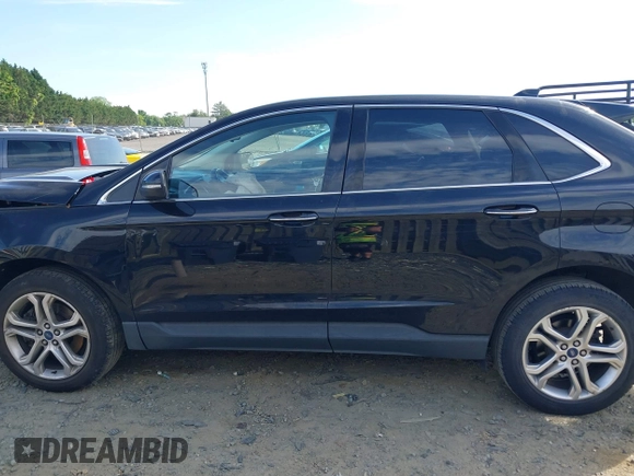 2017 Ford Edge Titanium z VIN 2FMPK4K9XHBB89970, wystawiony jako IAAI lot #42234295 z przebiegiem 100 403 mil mil oraz . Historia ofert i sprzedaży dostępna na DreamBid. Obrazek 14.