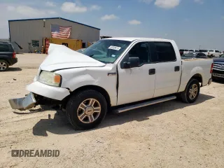 2006 Ford F-150 XLT with VIN 1FTPW12V26KD80614, listed as a Copart auction lot 58308615 with 159,508 mi miles and Salvage title. Bid and sale history available at DreamBid. Image 1.