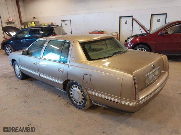1999 Cadillac DeVille with VIN 1G6KD54Y1XU790845, listed as a IAAI auction lot 41725809 with NaN miles. Bid and sale history available at carsss.com. Image 3.