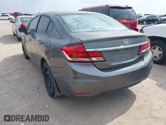 2015 Honda Civic EX-L with VIN 2HGFB2F96FH515127, listed as a IAAI auction lot 42164707 with 206,066 mi miles and . Bid and sale history available at carsss.com. Image 3.