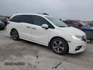 2019 Honda Odyssey Touring with VIN 5FNRL6H85KB051400, listed as a Copart auction lot 50440795 with 82,381 mi miles and Salvage Title. Bid and sale history available at carsss.com. Image 4.