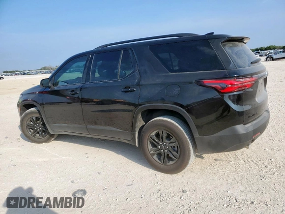 2023 Chevrolet Traverse LS with VIN 1GNERFKW2PJ312848, listed as a Copart auction lot 60497505 with 52,104 mi miles and Salvage title. Bid and sale history available at DreamBid. Image 2.