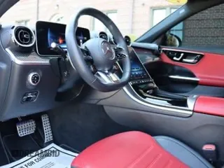 2023 Mercedes-Benz C 43 AMG with VIN W1KAF8HB8PR1244XX, listed as a Copart auction lot 55259535 with 15,372 mi miles and Clean Title. Bid and sale history available at DreamBid. Image 7.