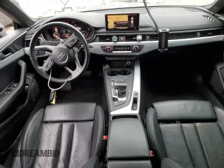 2018 Audi A5 Sportback Premium Plus with VIN WAUENCF53JA005570, listed as a Copart auction lot 45690585 with 104,364 mi miles and Salvage Title. Bid and sale history available at carsss.com. Image 8.