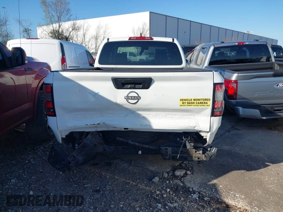 2022 Nissan Frontier S with VIN 1N6ED1CL9NN661507, listed as a IAAI auction lot 41745487 with 21,207 mi miles and . Bid and sale history available at DreamBid. Image 16.