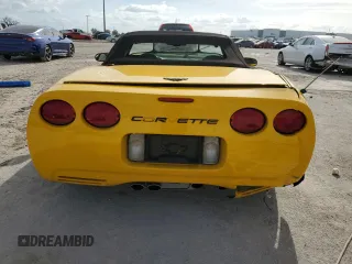 2003 Chevrolet Corvette with VIN 1G1YY32G335125906, listed as a Copart auction lot 79923954 with 56,495 mi miles and Salvage Title. Bid and sale history available at carsss.com. Image 6.