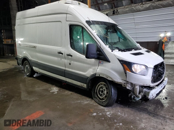 2019 Ford Transit with VIN 1FTYR2XM6KKB12600, listed as a Copart auction lot 83951164 with 115,090 mi miles and Salvage title. Bid and sale history available at DreamBid. Image 4.