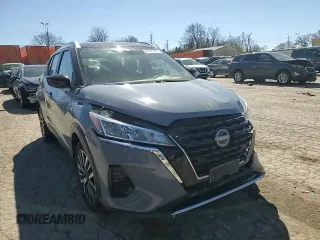 2022 Nissan Kicks SV with VIN 3N1CP5CV0NL497044, listed as a Copart auction lot 47895725 with 36,123 mi miles and Salvage Title. Bid and sale history available at carsss.com. Image 12.