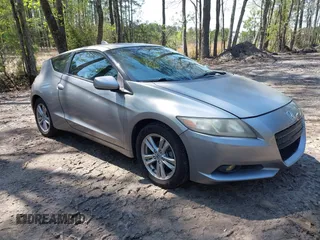 2011 Honda CR-Z EX with VIN JHMZF1D61BS012917, listed as a IAAI auction lot 42019921 with 217,004 mi miles and . Bid and sale history available at carsss.com. Image 1.